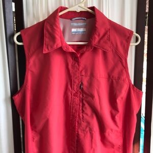 Omni Shade sun protection Columbia Sports top blouse Sz XL
